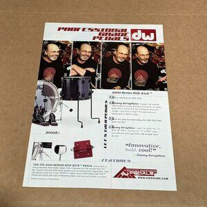 Danny Seraphine - DW PEDALS - 2006 Print Advertisement